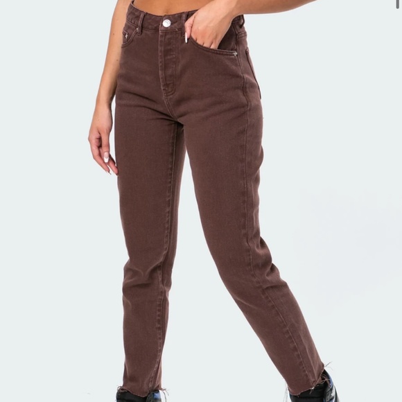 Edikted CoCo Mom Jeans - Picture 1 of 3